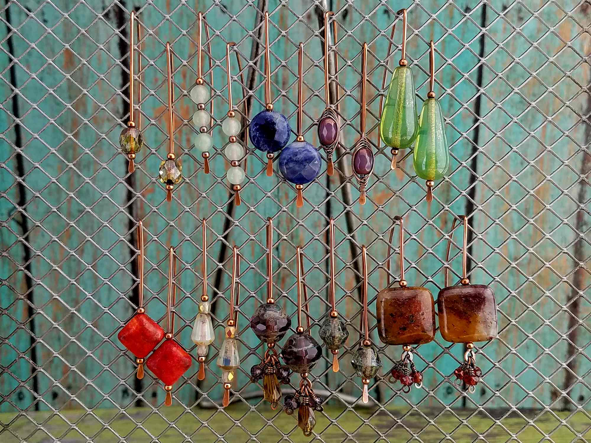 Door 44 Studios Tutorial - Quick Easy Stick Earrings You Can Make in Minutes