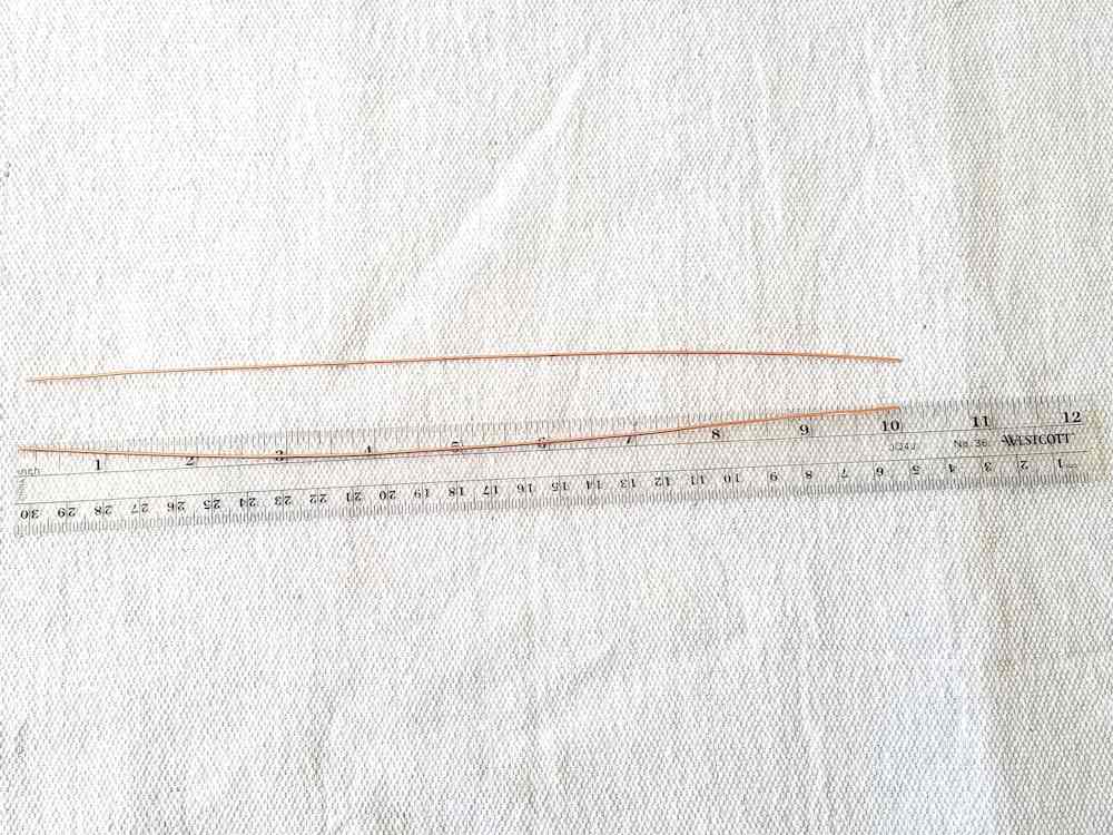 Step 1 - Measure and cut your 18ga core wires to the specified length