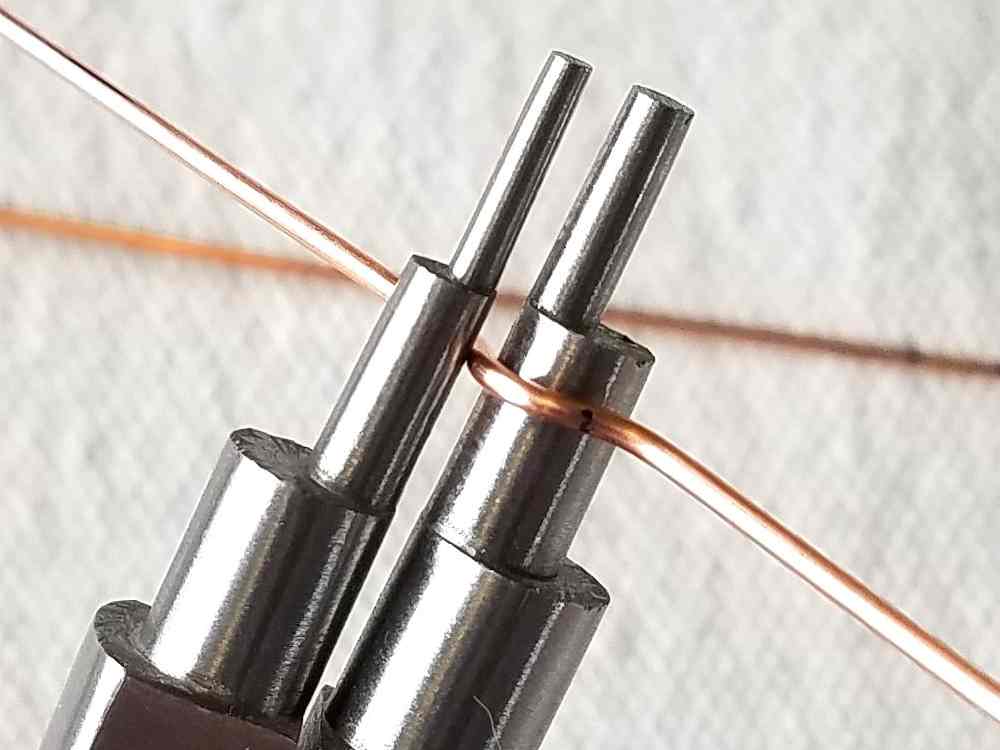 Step 13 - Finish forming the frame wire