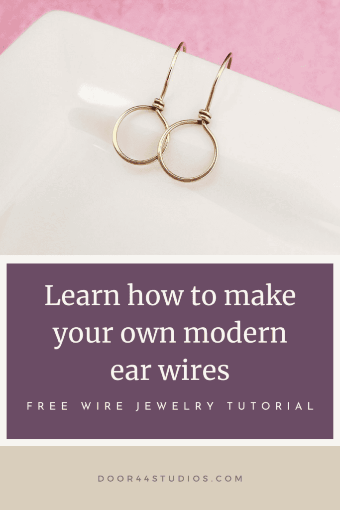 Modern Big Loop Ear Wires - Pin #9