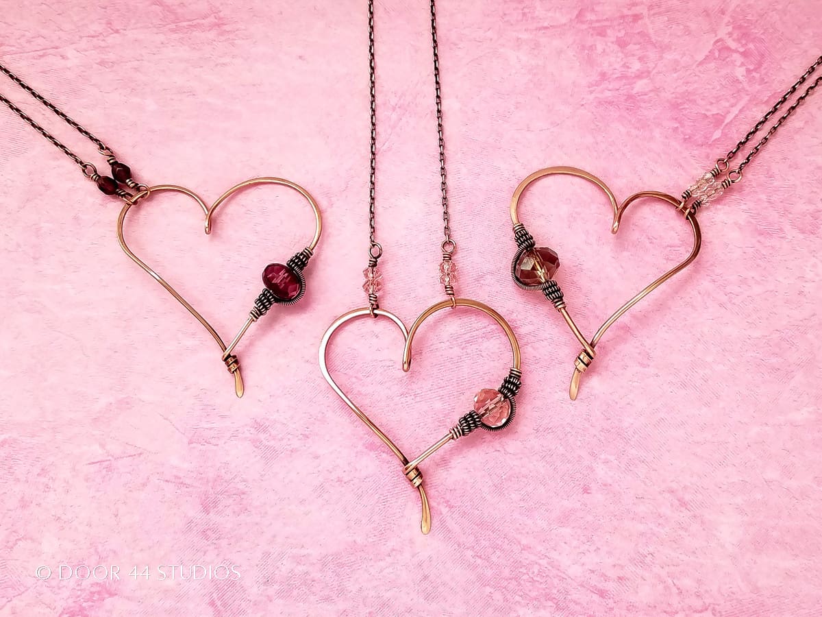 Quick & Easy Wire Heart Pendant