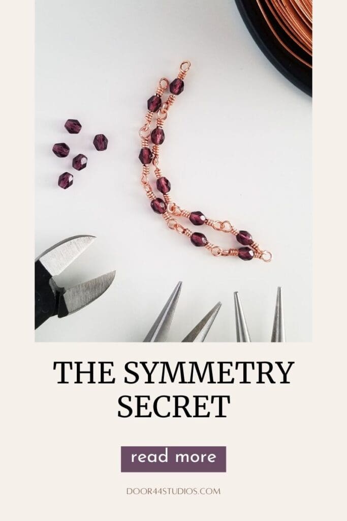 Symmetrical Wrapped Loop Connectors - Pinterest Image 2