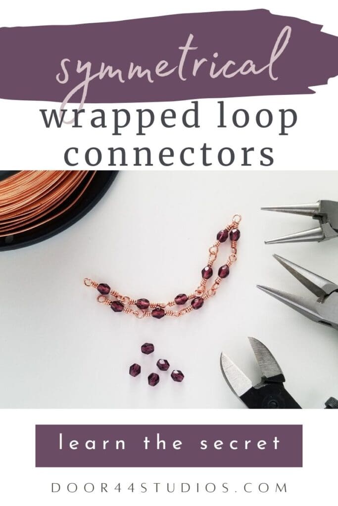 Symmetrical Wrapped Loop Connectors - Pinterest Image 4
